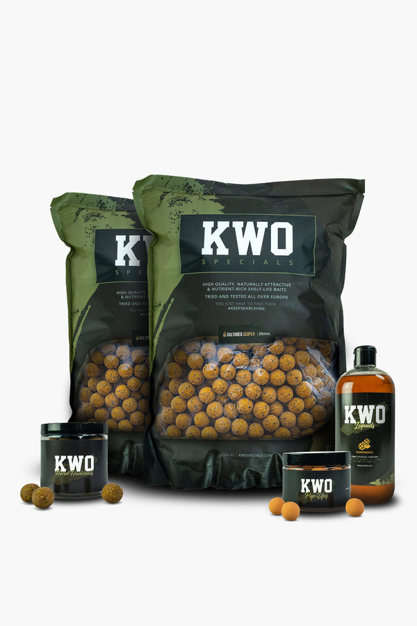 Bait Package Mixed - 10 KG Cultured Scopex - KWO Specials