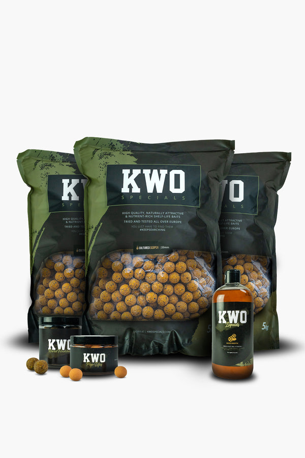 Bait Package XXL - 15 KG Cultured Scopex - KWO Specials