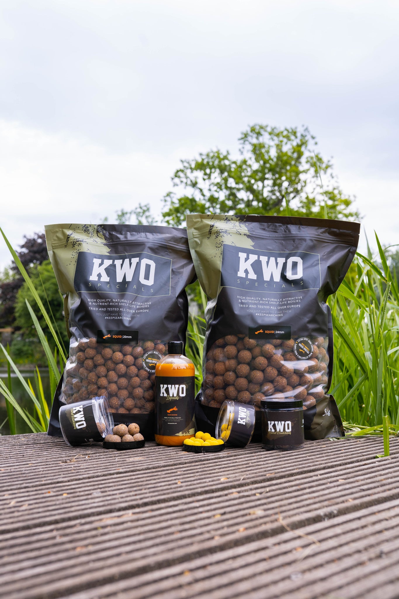 Bait Package Mixed - 10 KG Squid Specials - Boilies - KWO Shop