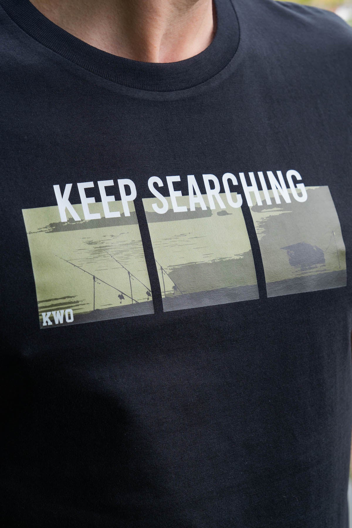 KWO Adventure t-shirt - Zwart