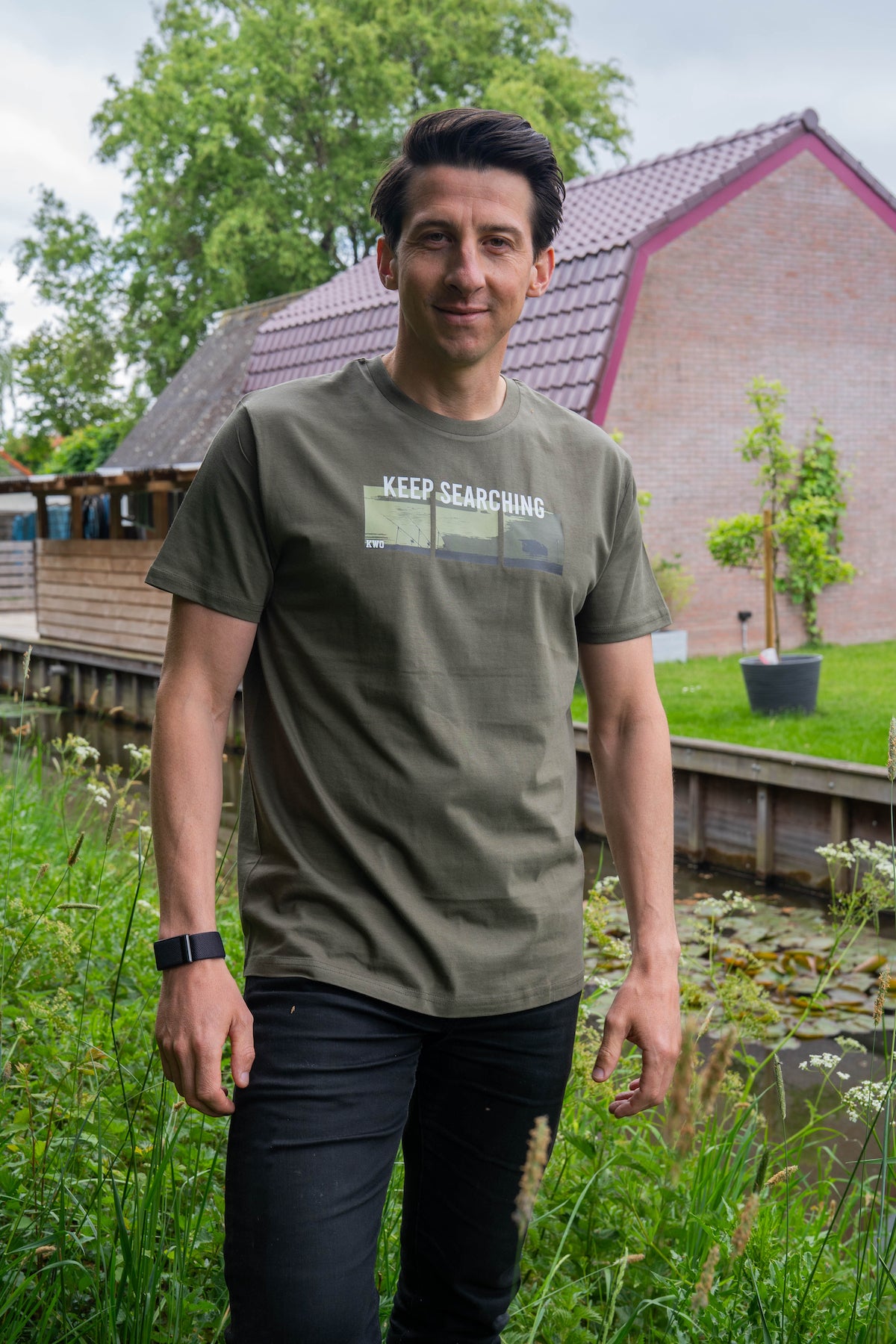KWO Adventure t-shirt - Zwart