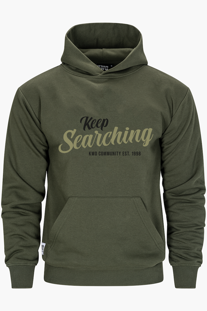 Keep Searching Hoodie voorkant
