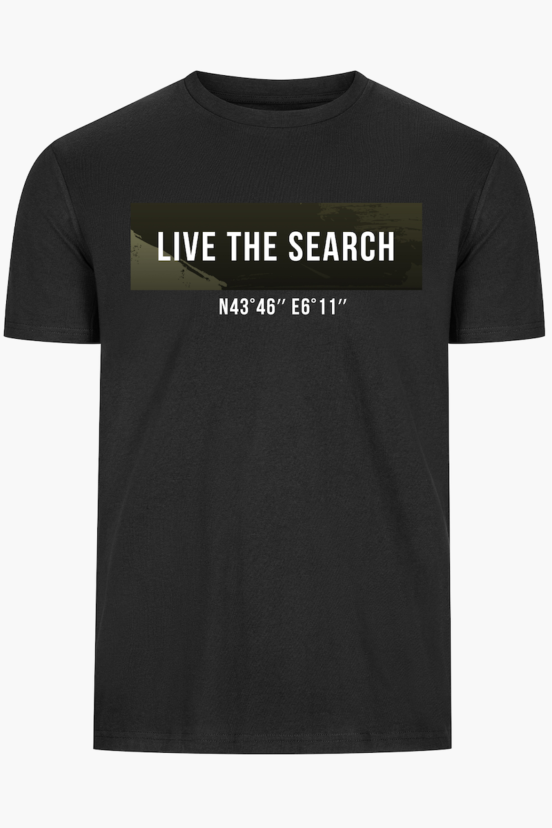 kwo gps t-shirt zwart