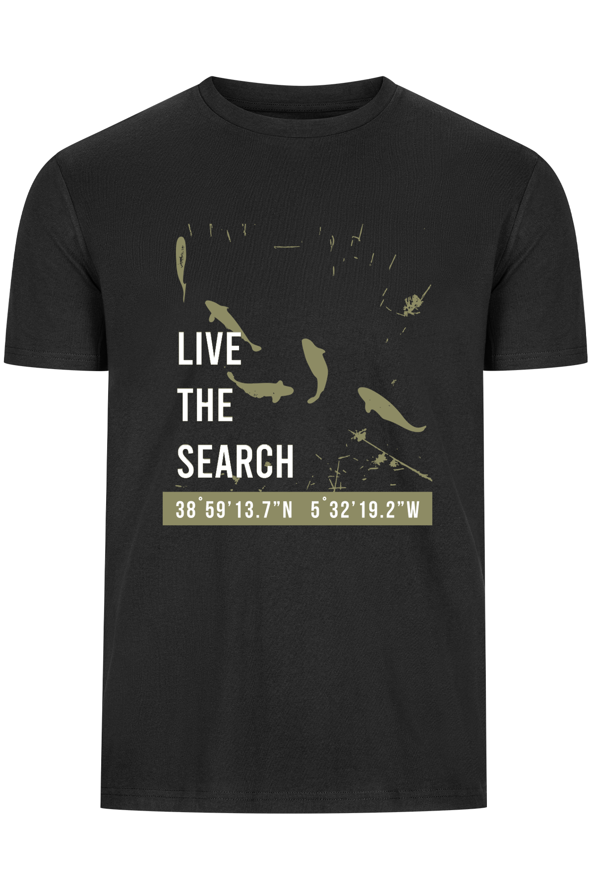 
                  
                    Live The Search t-shirt - Black
                  
                