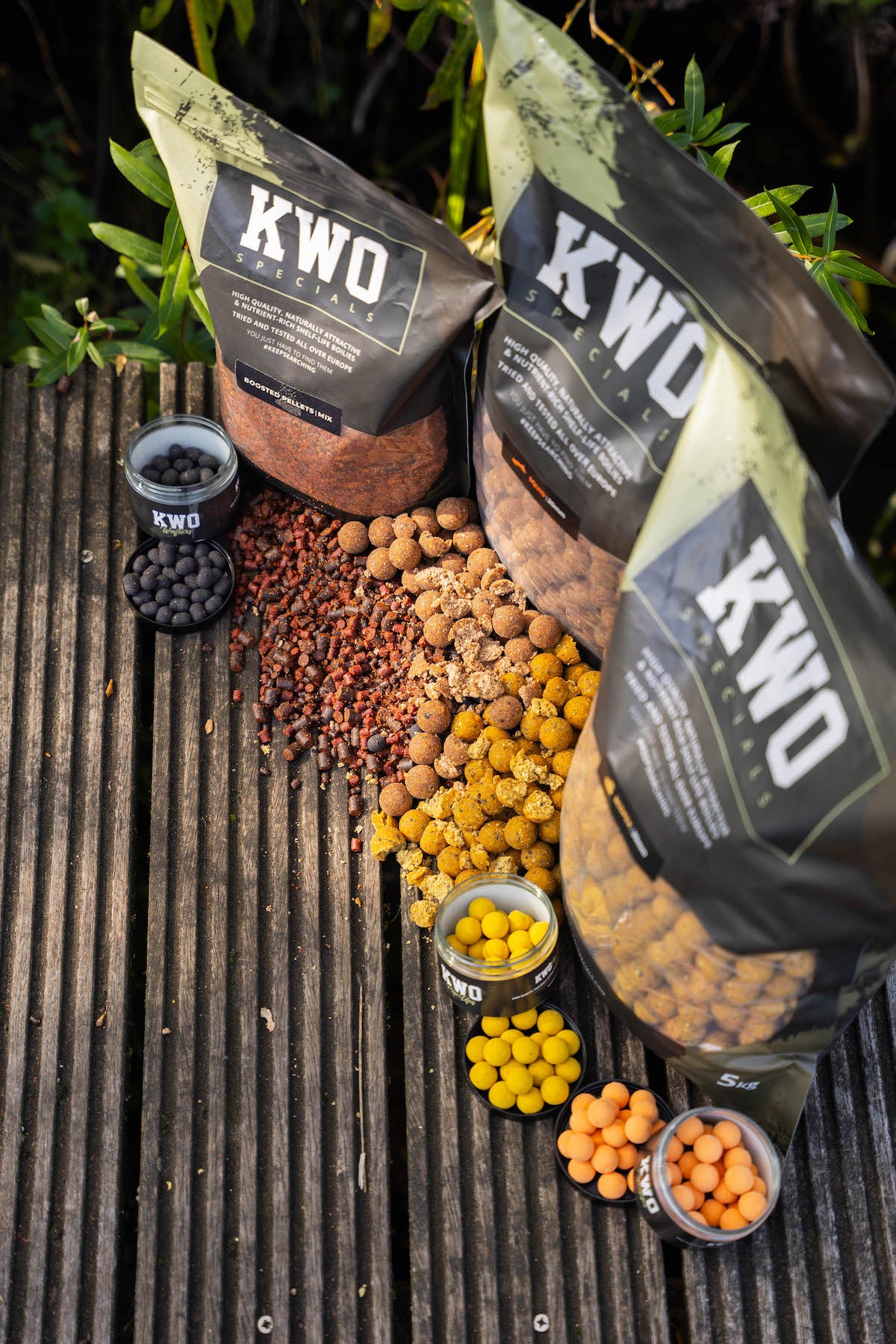 Boilie en Pellet Mix voor karpervissen