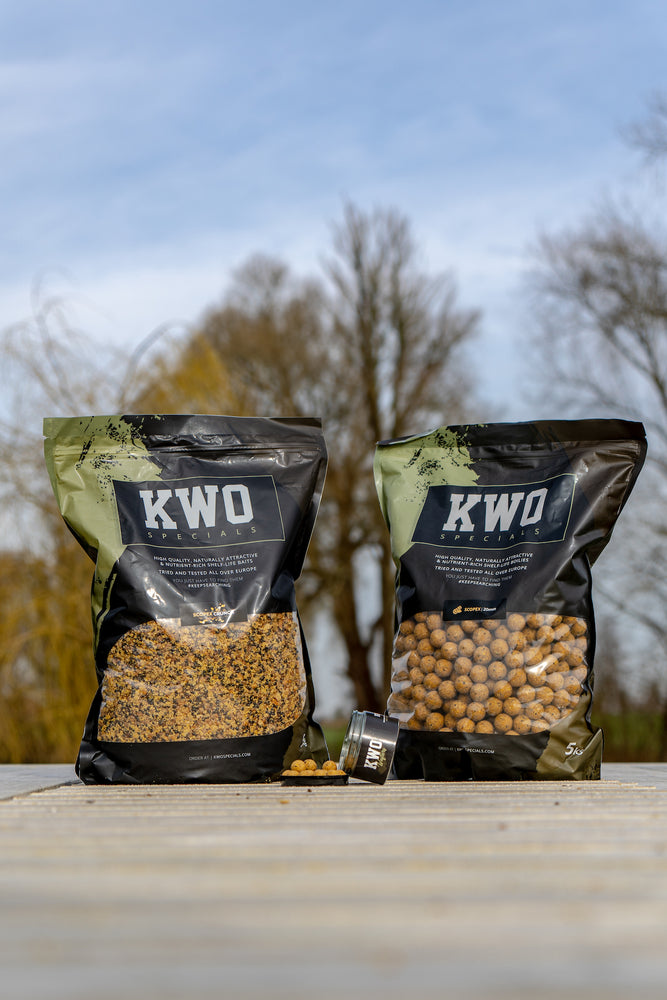 Scopex Crunch partikelmix met boilies