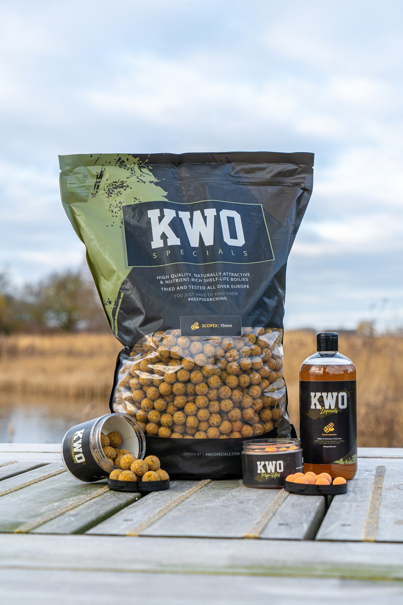 
                  
                    Session Pack - 5KG KWO Scopex Specials - Boilies - KWO Shop
                  
                