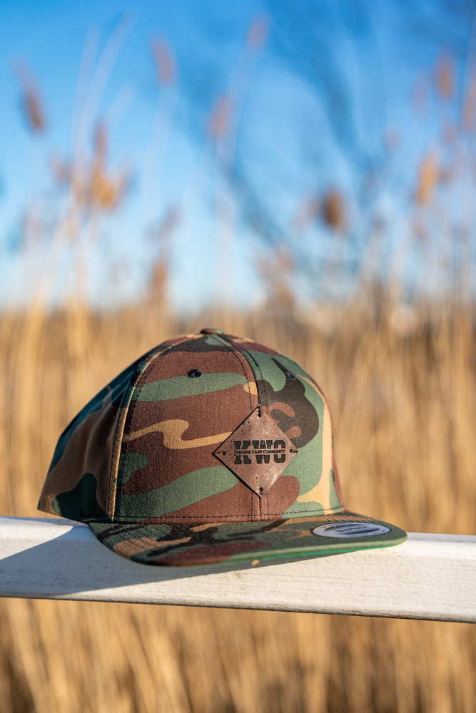 
                  
                    Snapback - Leather Camou
                  
                