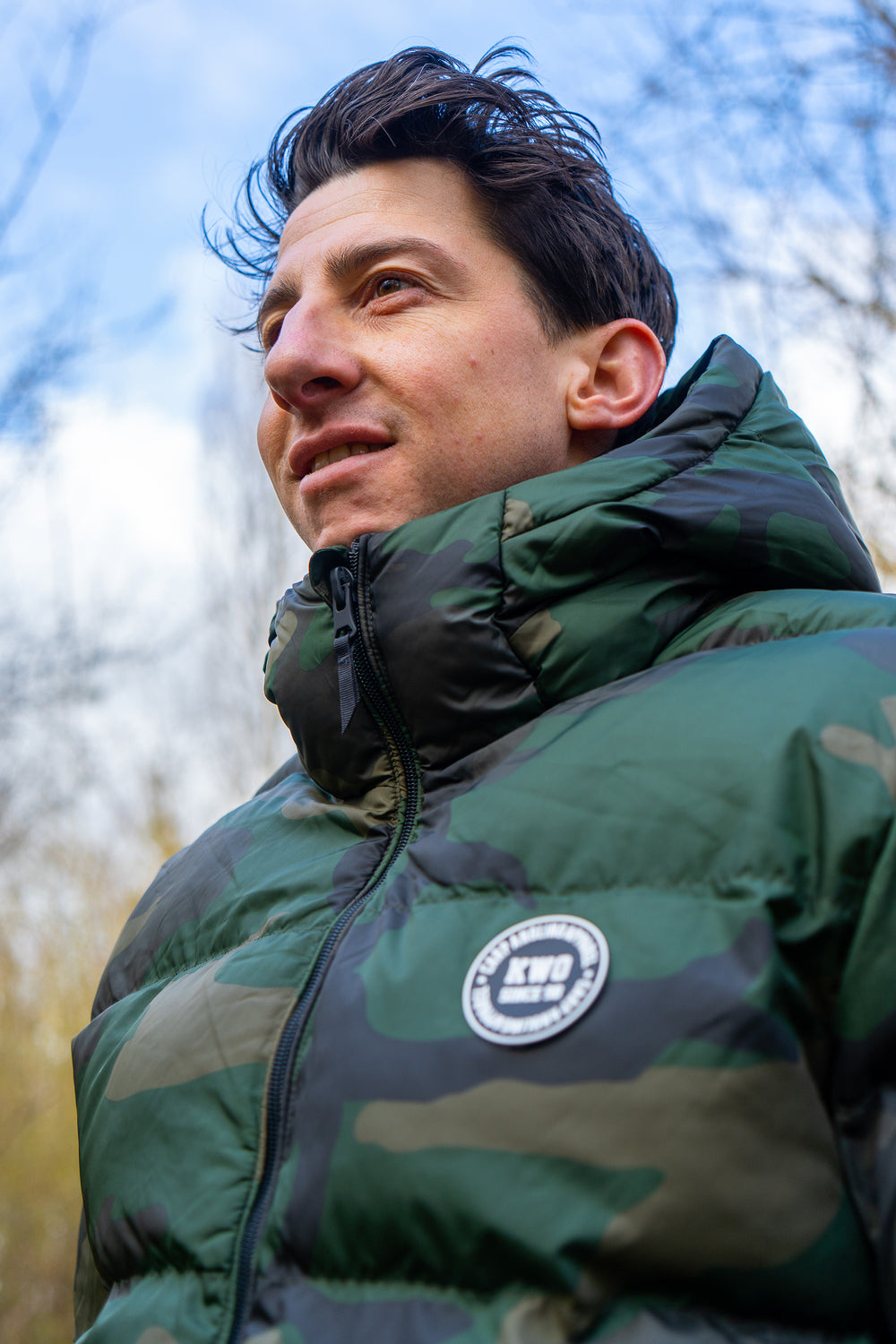 Camou Puffer Jacket