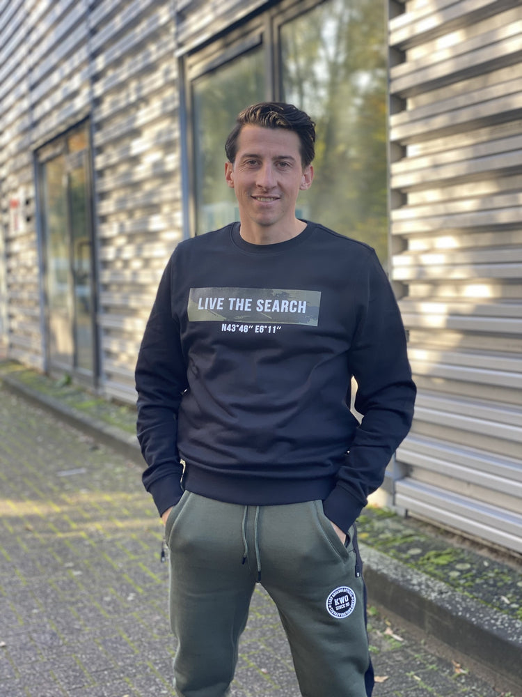 KWO GPS Black Sweater - Kleding - KWO Shop