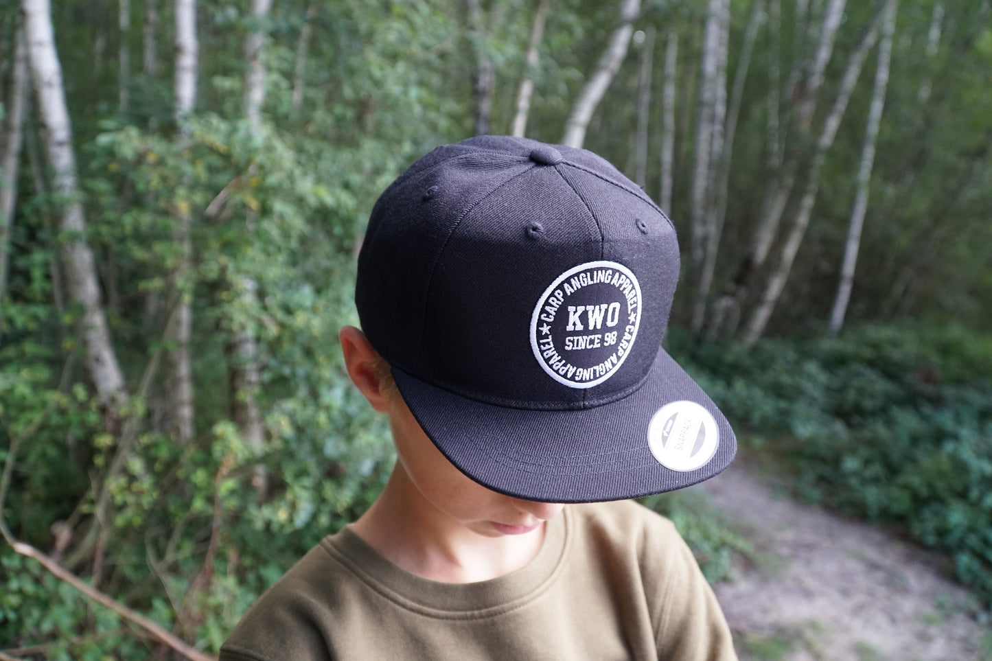 KWO Kinder Snapback - Zwart - Kleding - KWO Shop