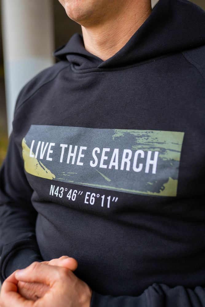 KWO GPS Black Hoodie - Kleding - KWO Shop